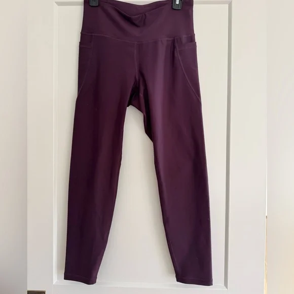 Old Navy | High Waisted Elevate 7/8 Leggings, Size L - Picture 1 of 7